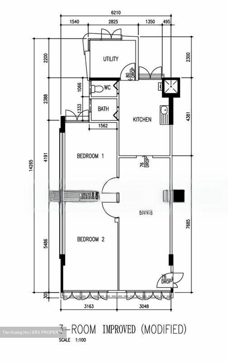 Blk 231 Lorong 8 Toa Payoh (Toa Payoh), HDB 3 Rooms #448933161